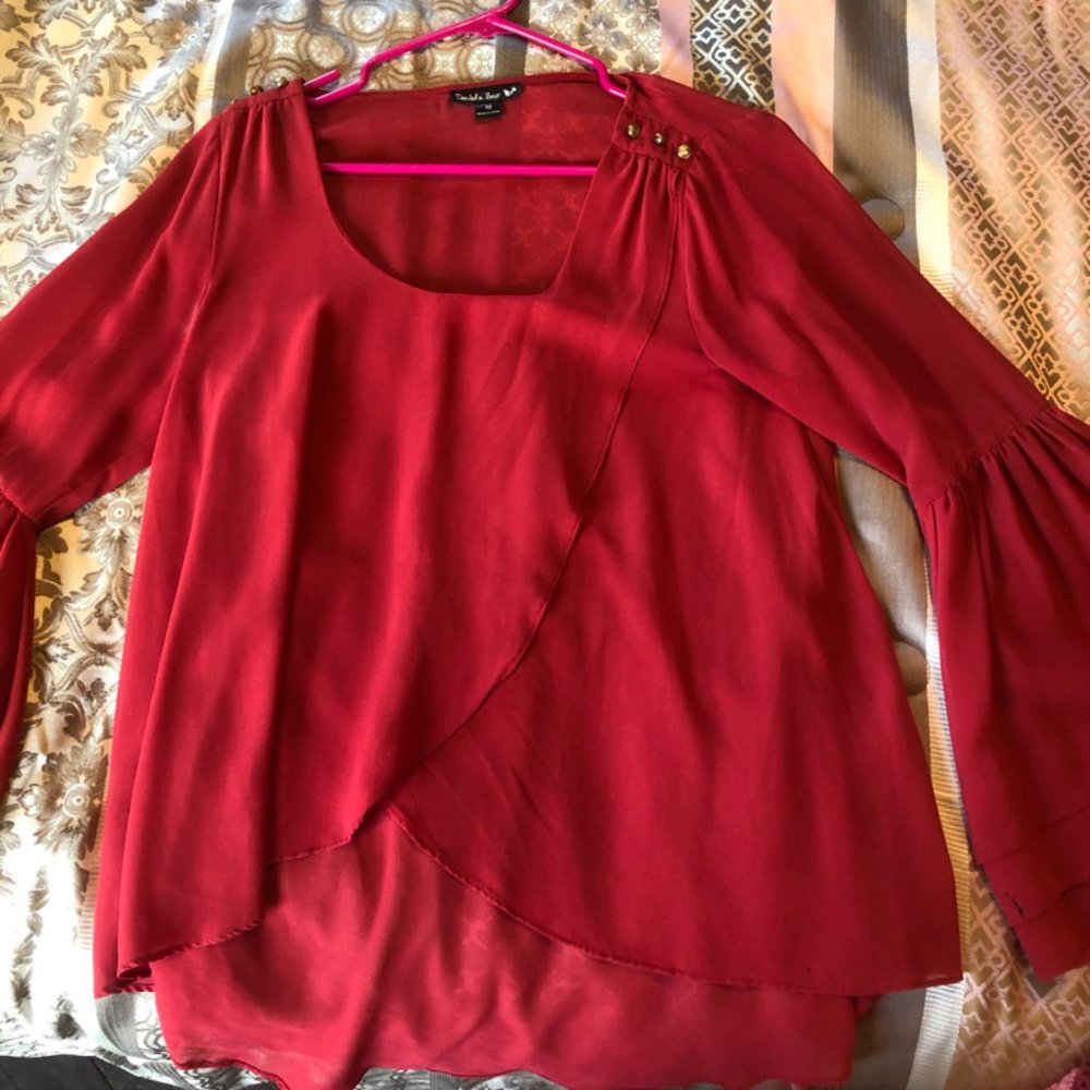 Bell Sleeve Blouse